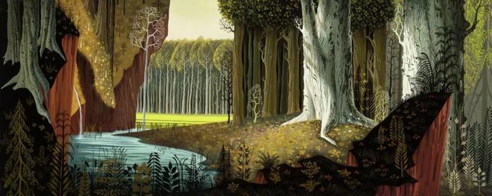 作品欣赏 Eyvind Earle