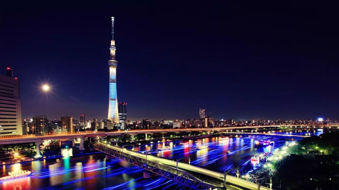 没想到日本东京的夜是璀璨夜景!