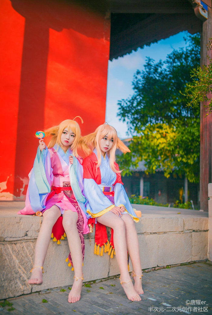 狐妖小红娘涂山红红cosplay 来欣赏她的裸足 美丽至极!