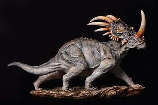 戟龙(Styracosaurus)又名刺盾角龙