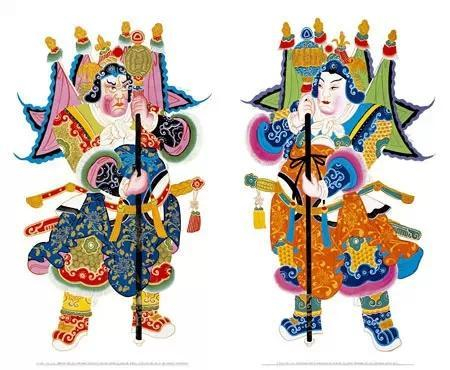 传统门神艺术|门神|杨柳青|秦琼_新浪新闻