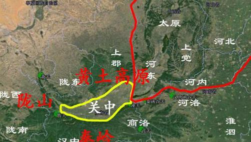 古籍中的关中、关东、关西！图说地理，通俗易懂，一看就会！