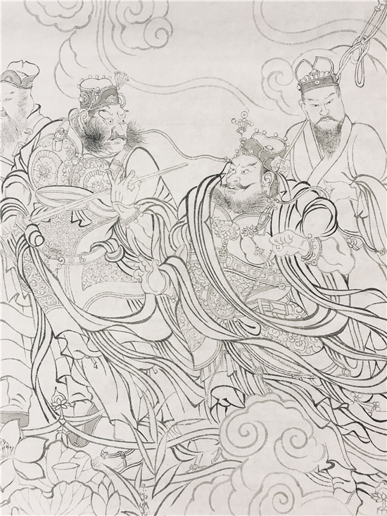 向传统致敬-经典线描临摹研究展_新浪新闻