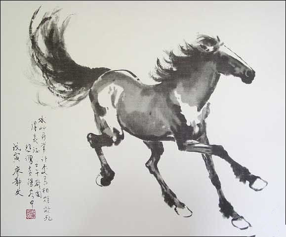 历代名家画笔下的马|画笔|郎世宁|李公麟_新浪新闻