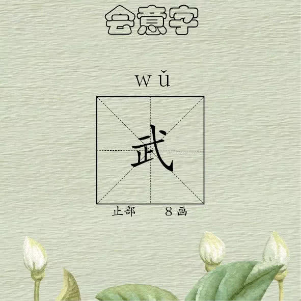作文领航——每日一字《武》·会意字!
