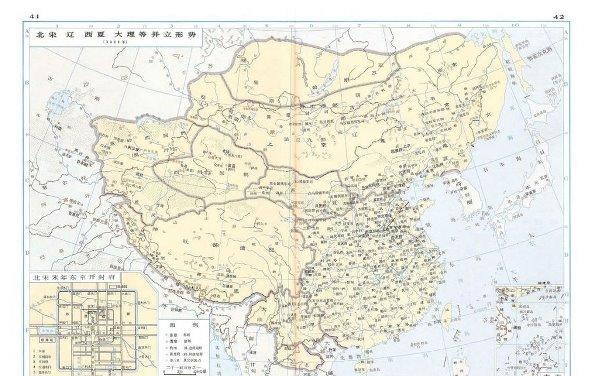 北宋地图合集、各类北宋地图|地图|合集|区里_新浪新闻