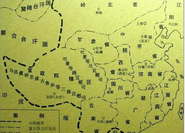 中国23个行省，建省时间！
