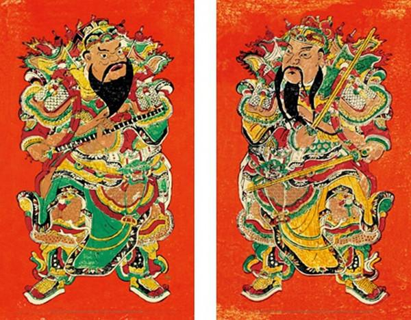 全国各地门神全在这里了,快把大神们请回家,保护全家狗年平安|门神|尉迟恭|杨柳青|秦琼|凤翔_新浪新闻