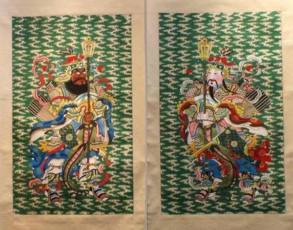 传统门神艺术