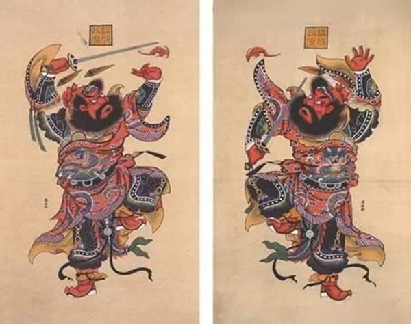 全国各地门神全在这里了,快把大神们请回家,保护全家狗年平安|门神|尉迟恭|杨柳青|秦琼|凤翔_新浪新闻
