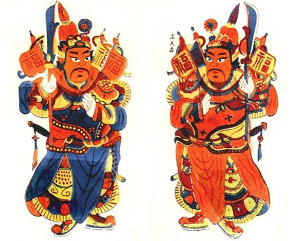 全国各地门神全在这里了,快把大神们请回家,保护全家狗年平安|门神|尉迟恭|杨柳青|秦琼|凤翔_新浪新闻