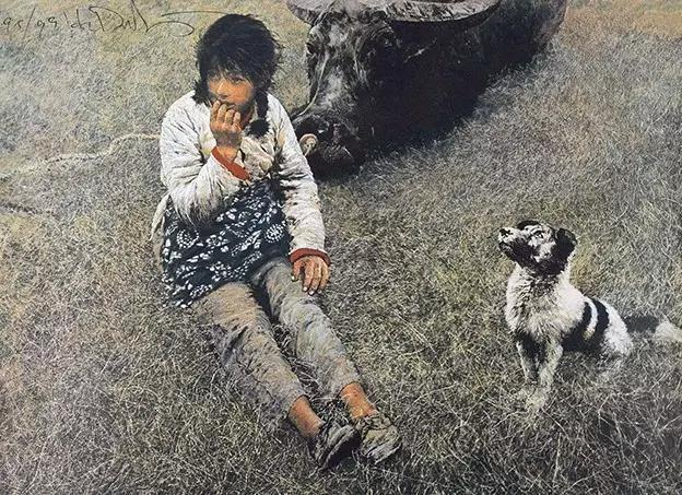 作为“伤痕美术”代表人物，他的艺术更具有唯美的诗意特质