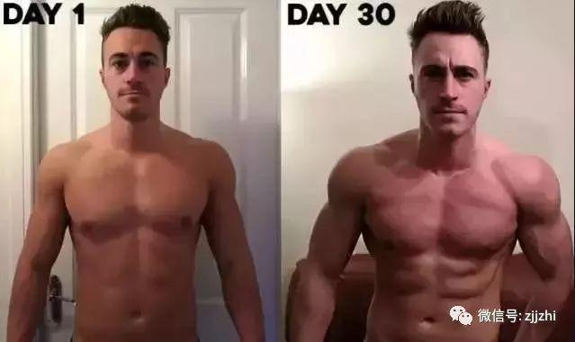 腹肌线条明显了，肩部手臂更加有型了！