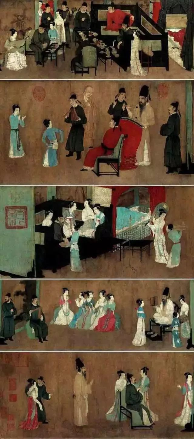 一幅画揭示的官场现形记 | 看五代画家顾闳中的《韩熙载夜宴图》|韩熙载|顾闳中|夜宴图_新浪新闻