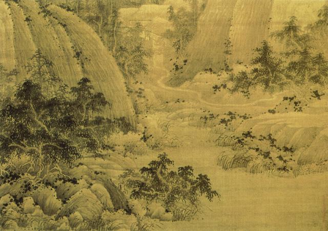 淡墨轻岚,五代宋初,巨然山水画欣赏