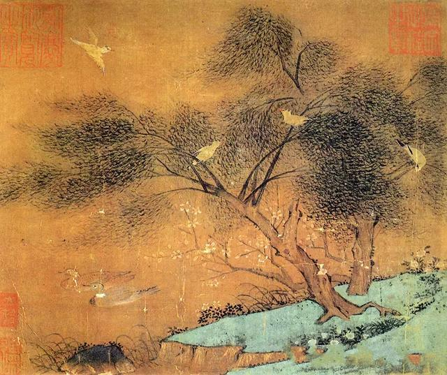 改变中国画的大师,工笔画鼻祖黄筌