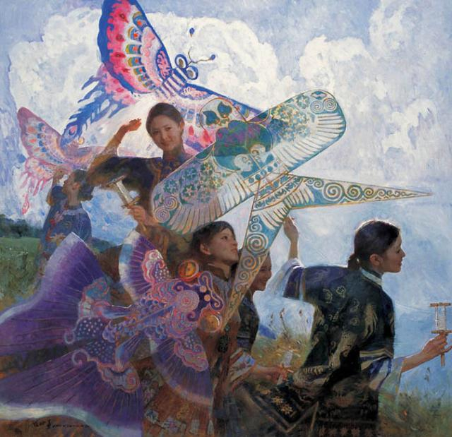 为英国女王画像声震欧美的油画大家—— 陈衍宁油画作品欣赏