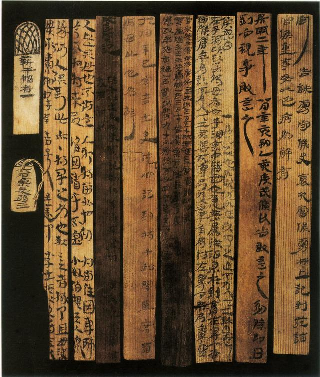 欣赏汉简高清大图!——看看从古隶过渡到楷,以及草书形成的过程