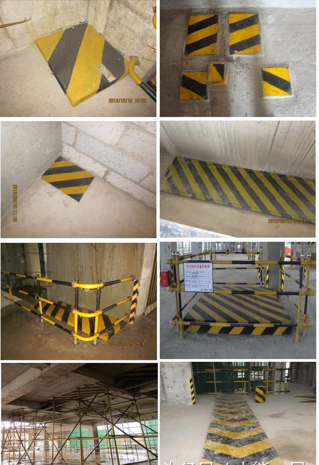 解决孔洞,临边防护可减少高处坠落的安全隐患.