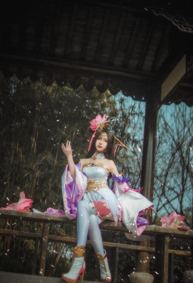 王者荣耀cos，拜倒在貂蝉的舞裙下吧！