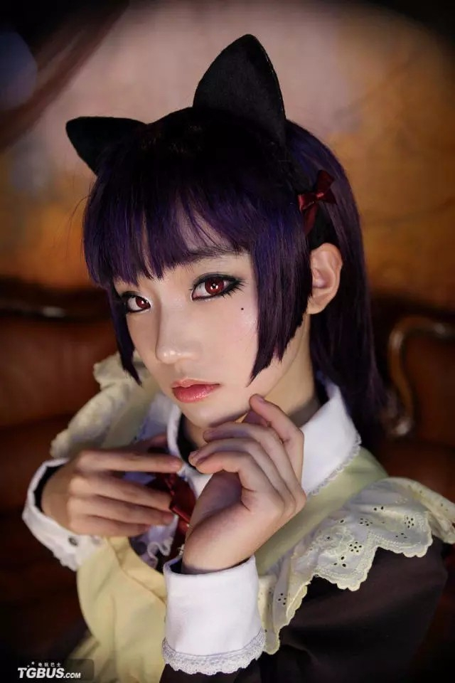 真人COS:黑猫,这些撩人的小猫咪!难怪大家都想当猫奴!