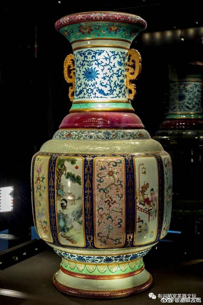 丨周六欣赏 ～ 国家宝藏 釉彩瓷母大瓶|御窑|景德镇|陶官|彩达|瓷器_新浪新闻