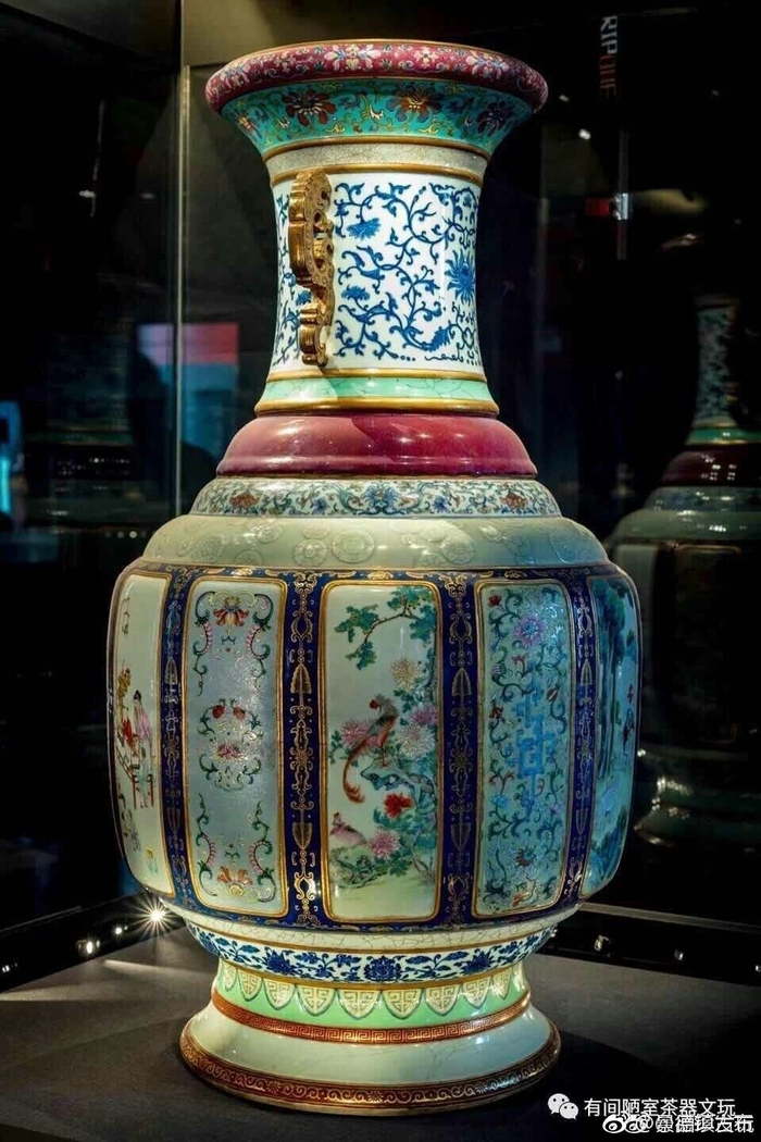 丨周六欣赏 ～ 国家宝藏 釉彩瓷母大瓶|御窑|景德镇|陶官|彩达|瓷器_新浪新闻