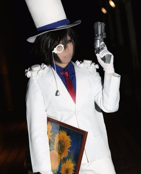 名侦探柯南cosplay,网友:别cos柯南和小兰了,毁发胶还毁原著!