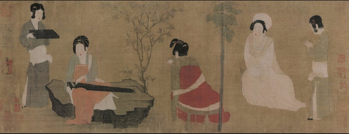 历代名家《仕女图》每一幅都精美绝伦,令人赏心悦目、叹为观止!