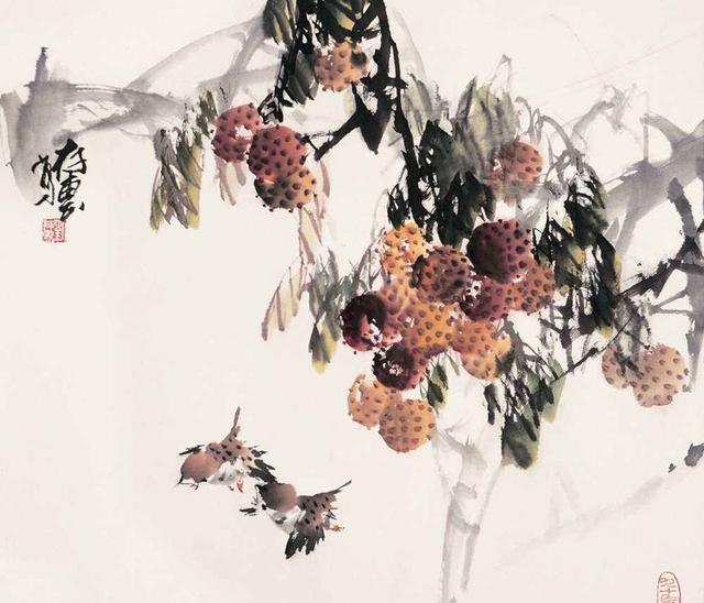 如何画荔枝|南方|荔枝|画法|唐杜牧|历代_新浪新闻