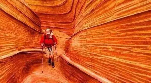 中国最美波浪谷可媲美美国The Wave,超强视觉冲击!