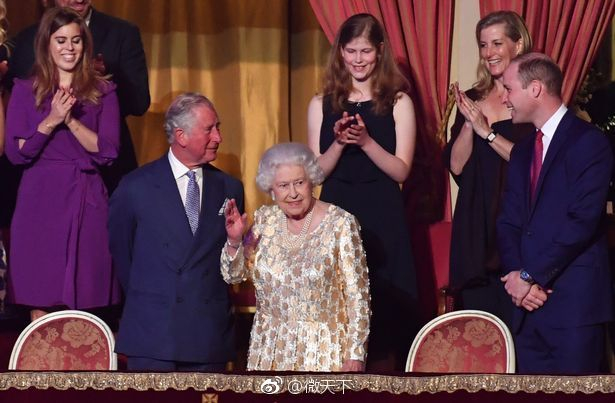 英皇室庆祝女王92岁生日