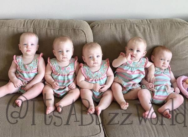 28岁孕妇早产生下五胞胎, 医生看宝宝的性别都愣住了