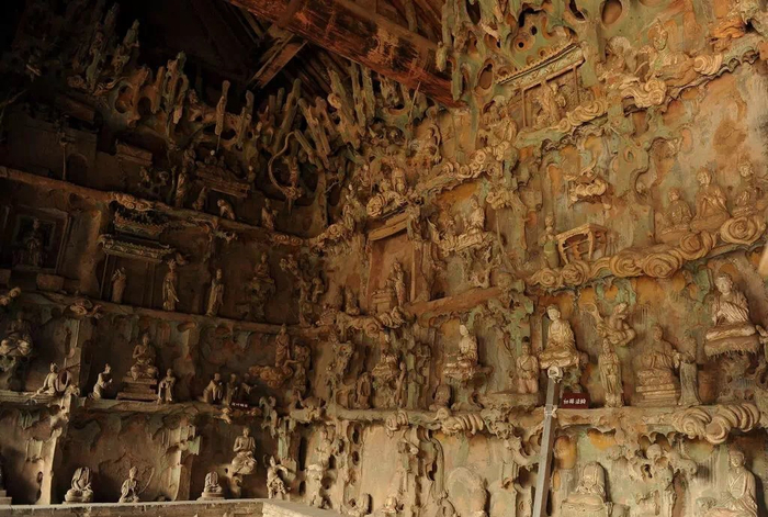 平遥古城双林寺彩塑佛造像艺术，被誉为“东方彩塑艺术博物馆”