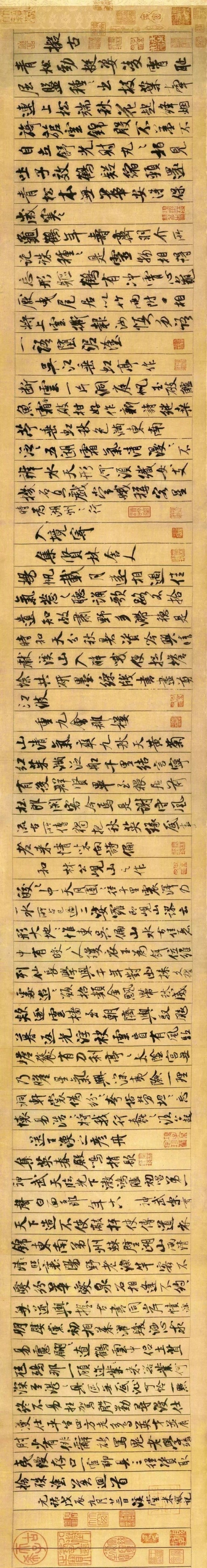经典回顾:古代书法手卷经典集合|米芾|赵孟頫|手卷