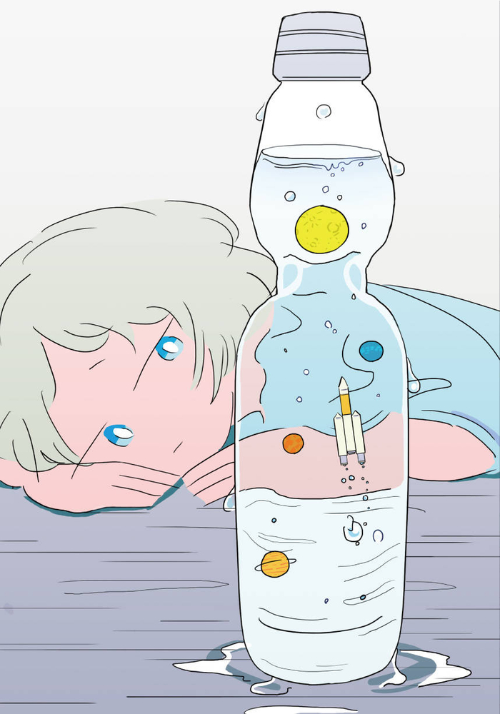 Blue pop. It's summerFresh wallpaper by Shibahudayo