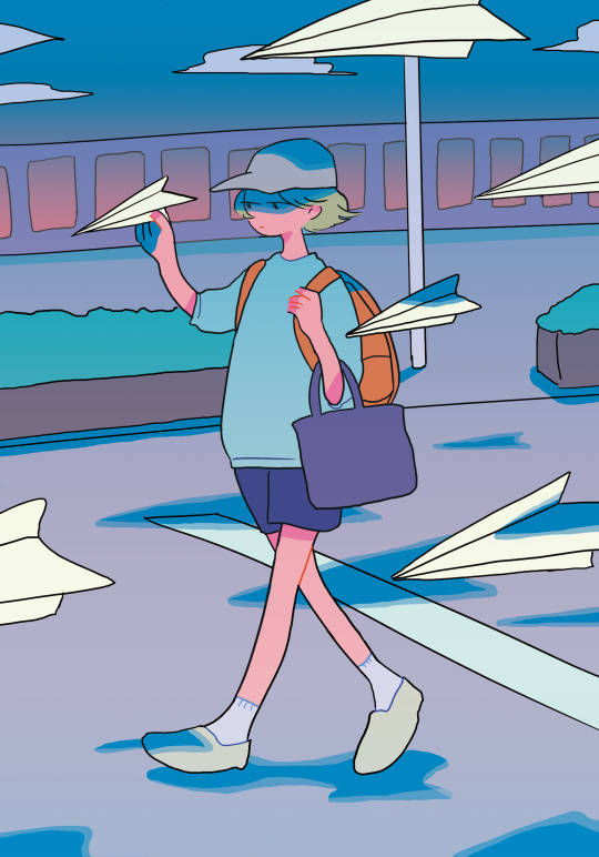 Blue pop. It's summerFresh wallpaper by Shibahudayo