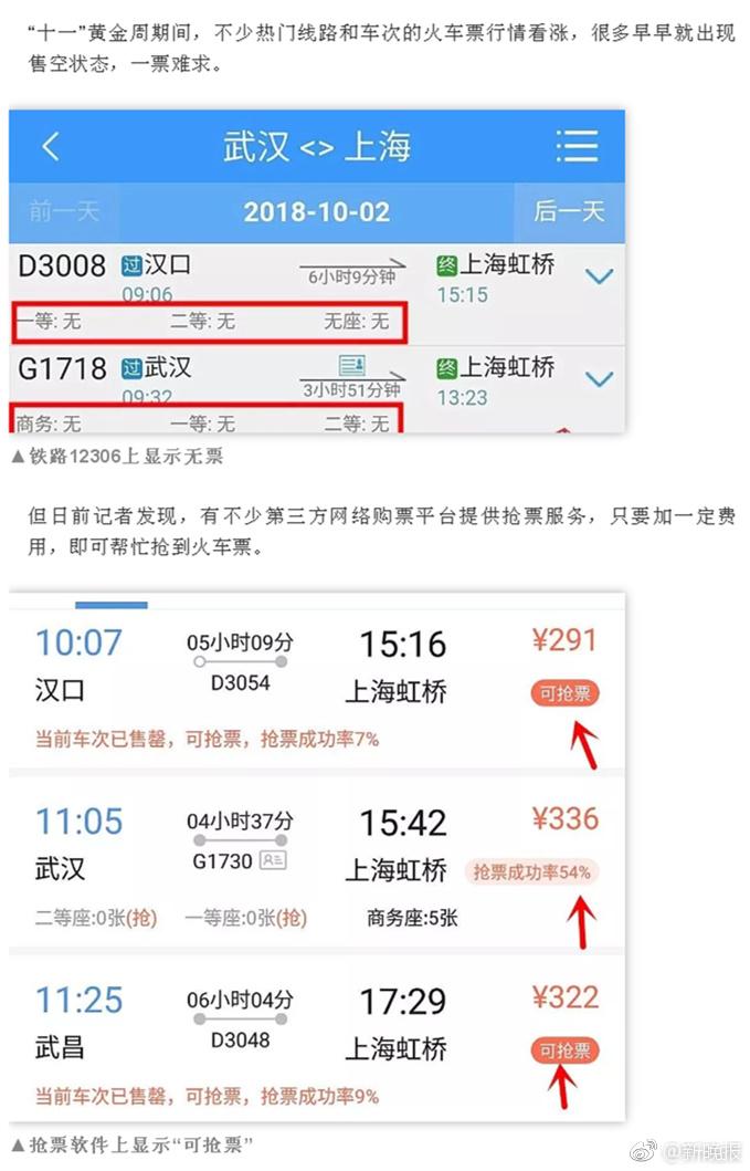 12306裡買不著的火車票為什麼這些軟件里加錢能搶到