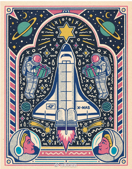 怀旧风走一波~来自德国插画师 Bene Rohlmann