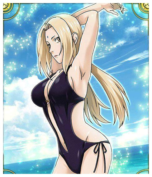 火影忍者泳装照:小樱泳装照,井野泳装照,都不如纲手泳装照!