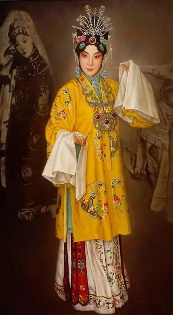 醉中国 | 油画中的京剧,太美了|_新浪新闻