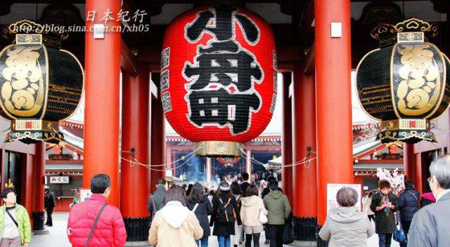 走访日本东京如雷贯耳的旅游景点-浅草寺雷门|浅草寺|雷门|日本东京_新浪新闻