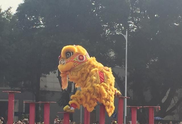 南狮舞吉祥