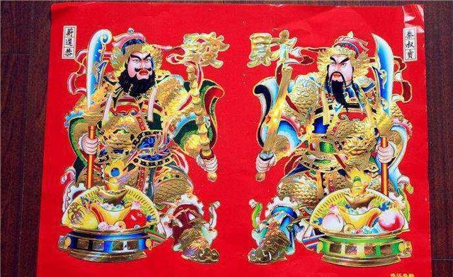 过年贴的门神,除了神荼、郁垒之外,还有这两位唐朝名将!