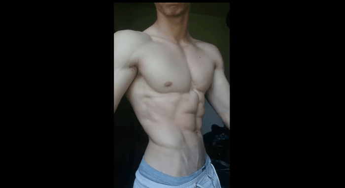 8块腹肌公狗腰更是小意思