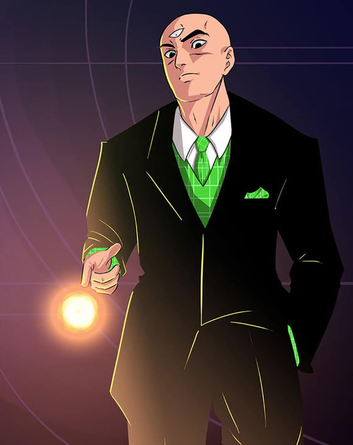 比克和比鲁斯比克穿上西装貌似身材显瘦了,不过没