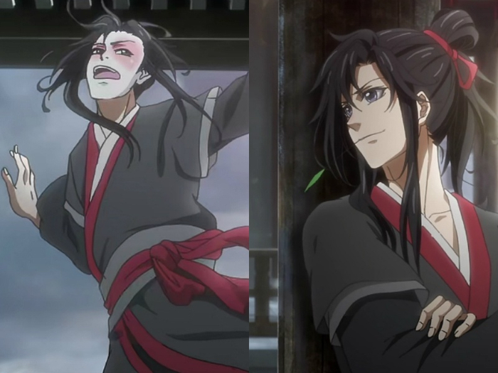 魔道祖师：五个画风崩坏的画面，蓝忘机像凶尸，羡羡成表情包