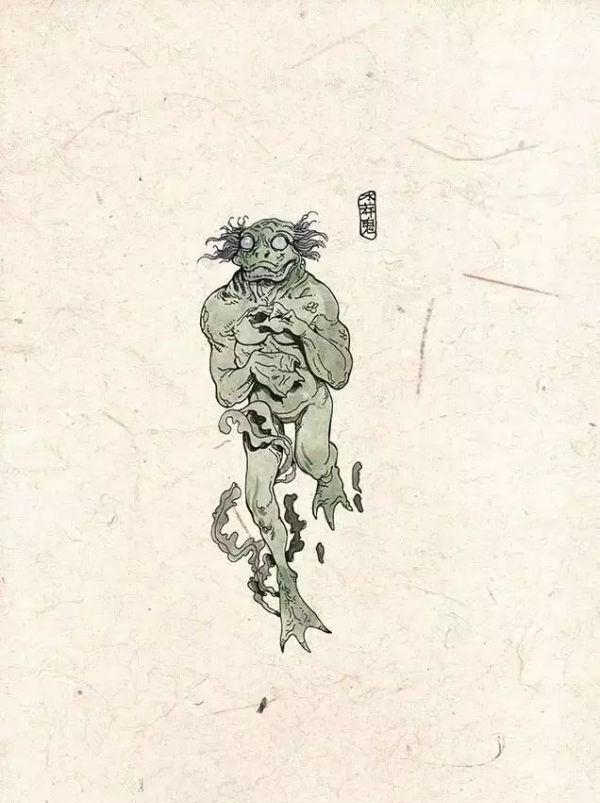 中国古代传说中有哪些鬼怪?是否有类似日本「百鬼夜行」一样的体|水鬼|刘秋崖|妖怪_新浪新闻