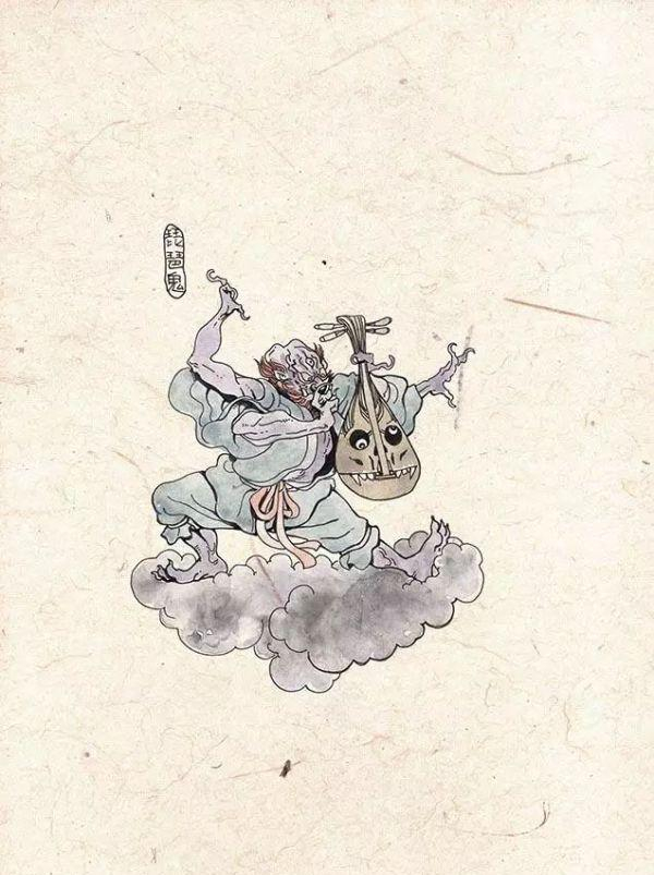 中国古代传说中有哪些鬼怪?是否有类似日本「百鬼夜行」一样的体|水鬼|刘秋崖|妖怪_新浪新闻