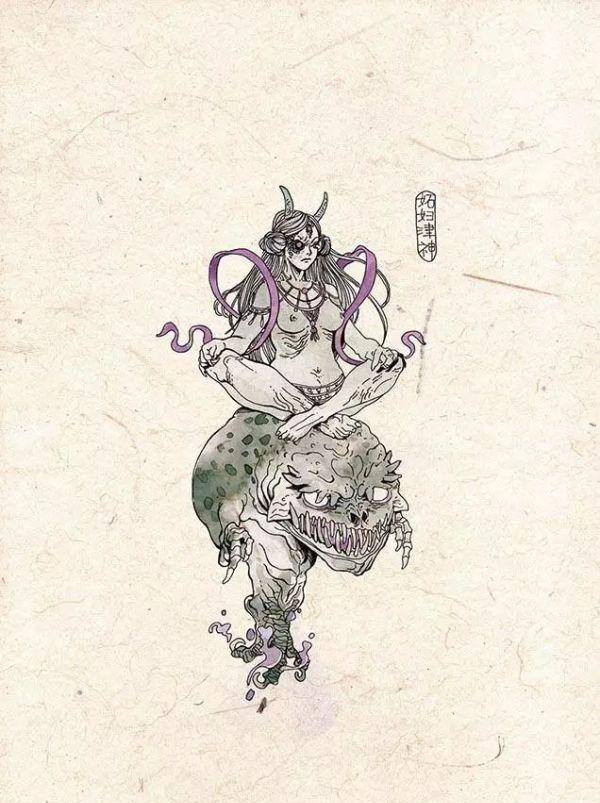 中国古代传说中有哪些鬼怪?是否有类似日本「百鬼夜行」一样的体|水鬼|刘秋崖|妖怪_新浪新闻